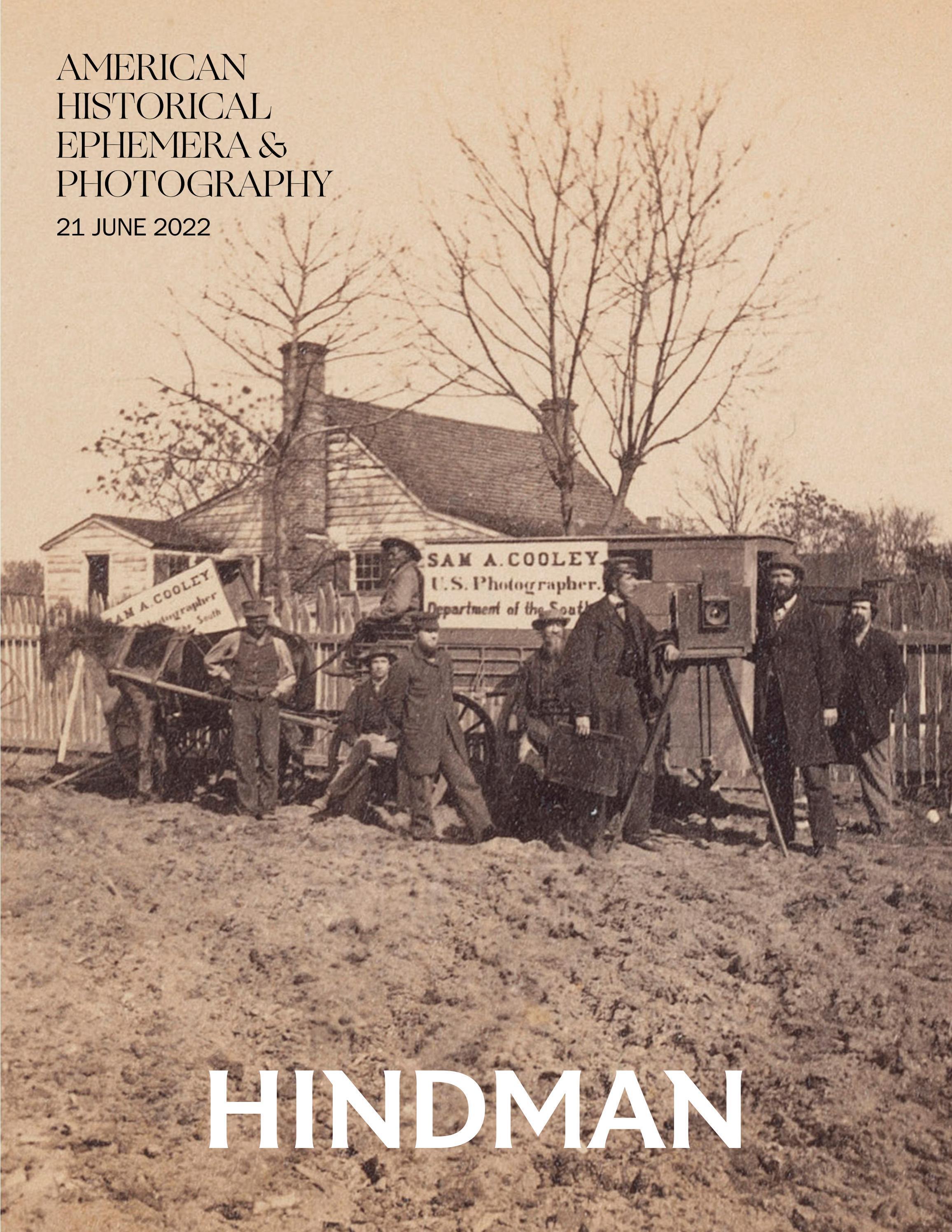 Sale 1046 | June 21 | American Historical Ephemera & Photography ...