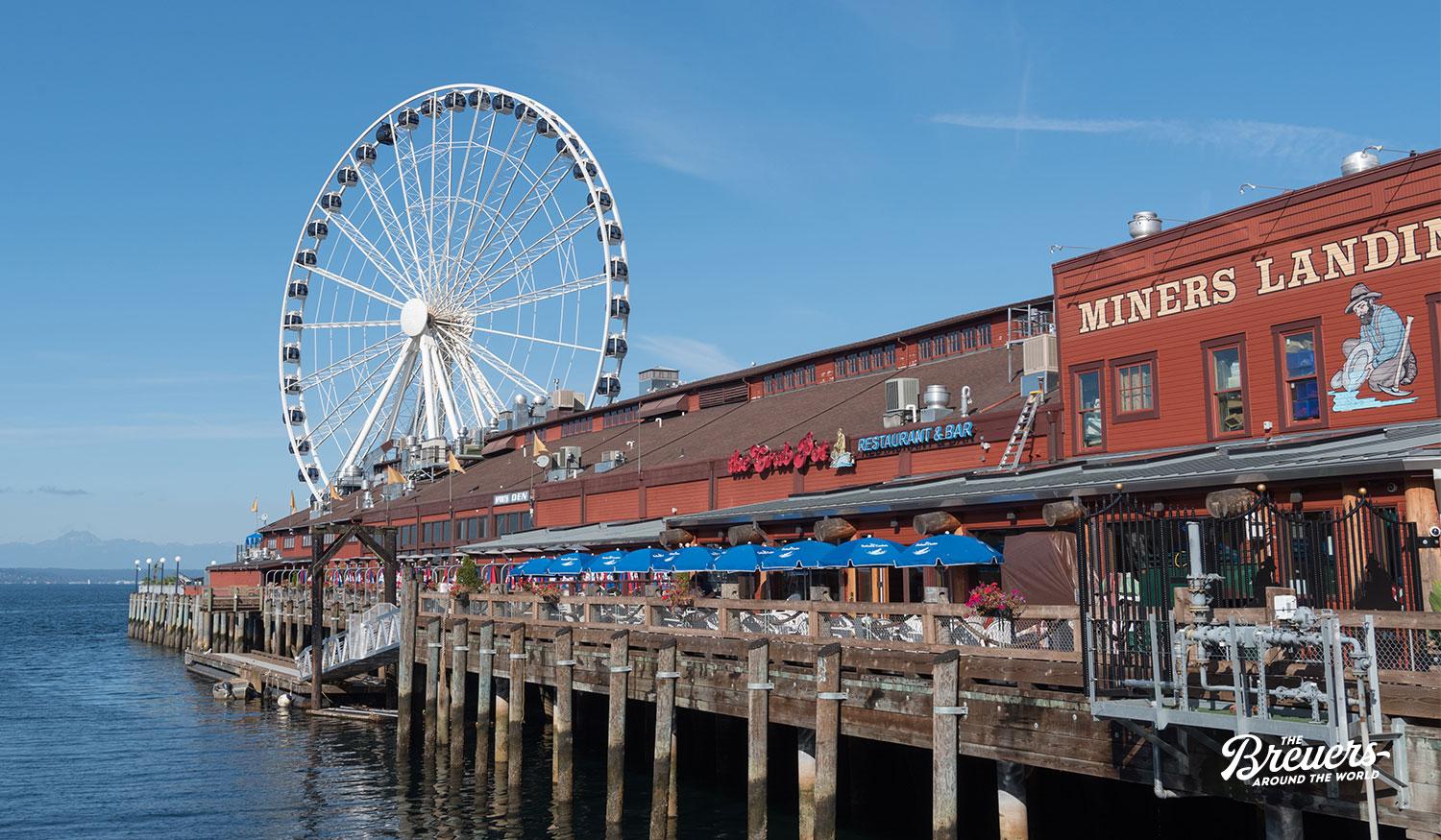 Seattle Great Wheel an Pier 59